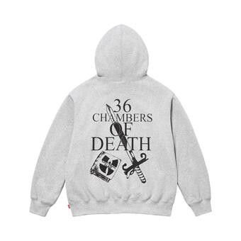 Buy Supreme x Wu-Tang Clan Hooded Sweatshirt 'Ash Grey' - FW25SW26