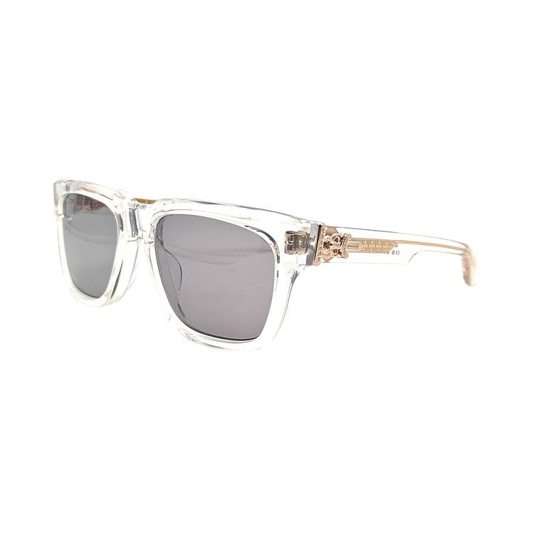Chrome Hearts Box Officer Sunglasses Crystal
