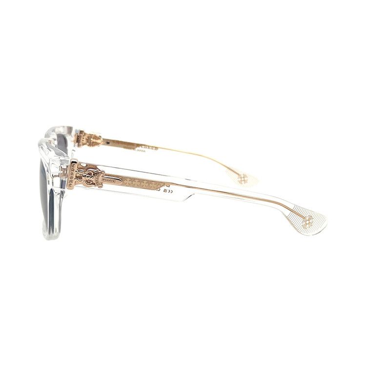 Chrome Hearts Box Officer Sunglasses Crystal