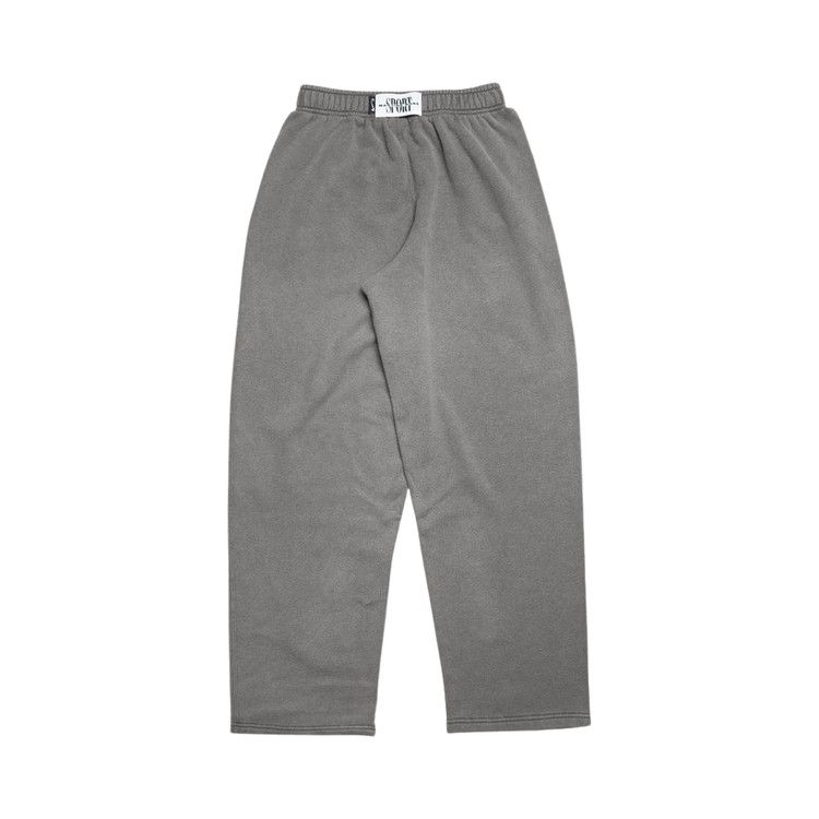 Nike X Martine Rose Fleece Pants Charcoal Grey/White