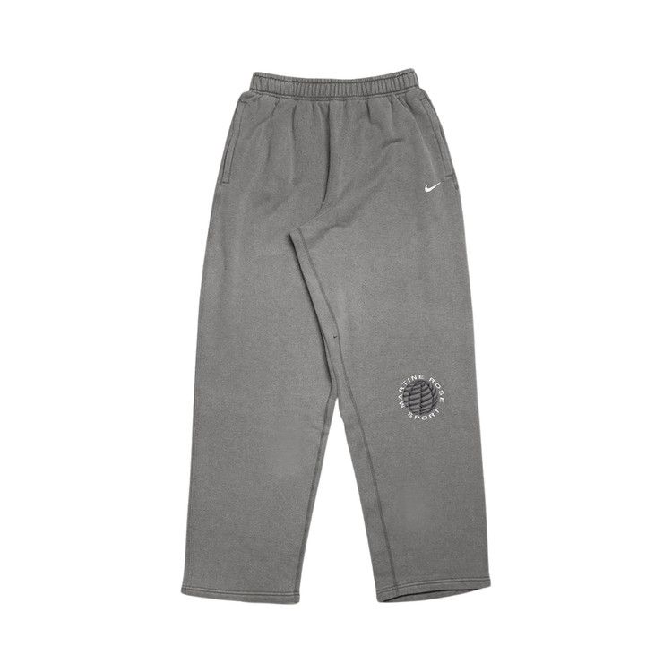 Nike X Martine Rose Fleece Pants Charcoal Grey/White