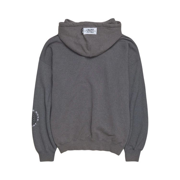 Nike X Martine Rose Full-Zip Hoodie Charcoal Grey/White