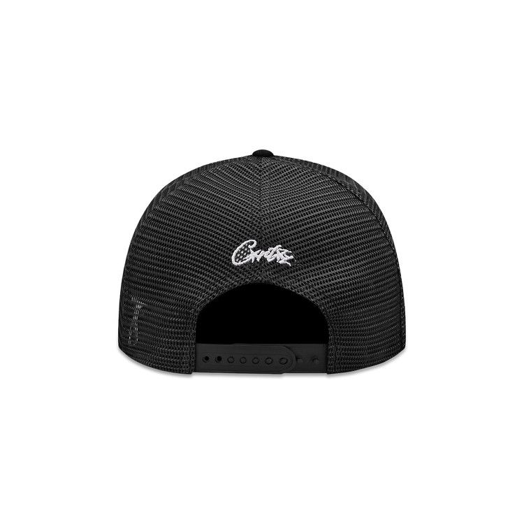 Buy Corteiz Island Puff Print Trucker Hat 'Black' - CRTZ1004 380