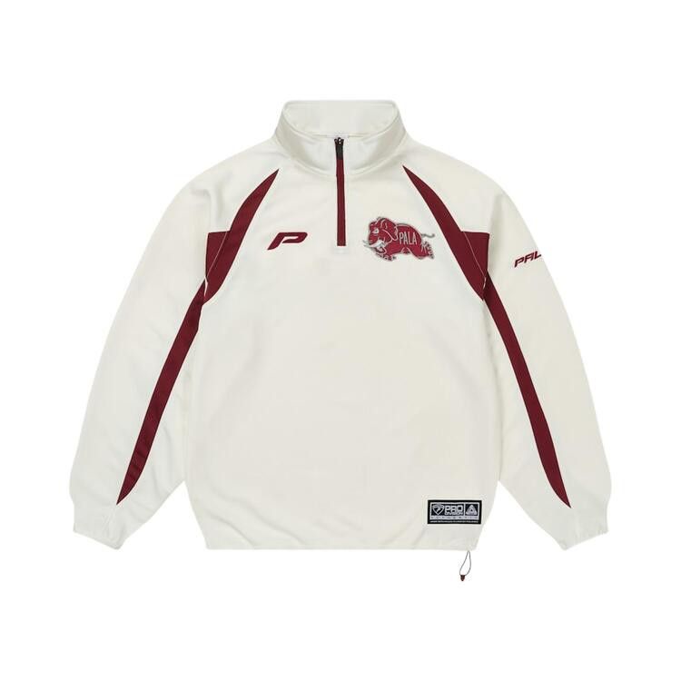 Buy Palace Palabama Quarter Zip 'White' - P29CS013 | GOAT
