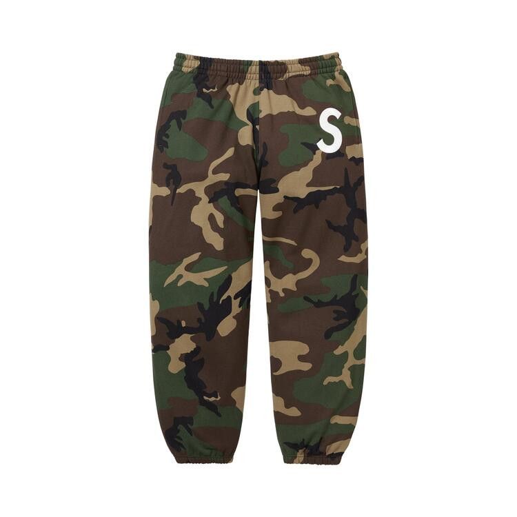 Buy Supreme S Logo Sweatpant 'Woodland Camo' - FW25P53 WOODLAND