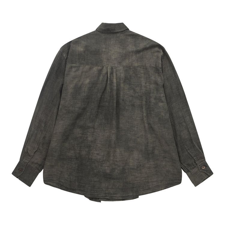 Buy Our Legacy Sparse Cotton Above Shirt 'Dark Cloud' - M4252ADC