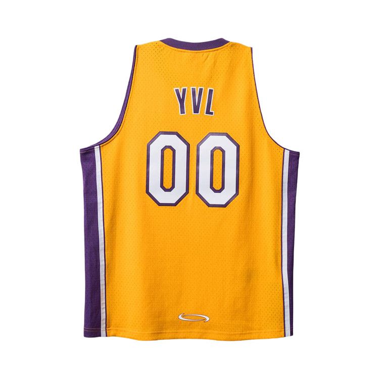 Mitchell & Ness X Playboi Carti X NBA Los Angeles Lakers 1999 Jersey Yellow