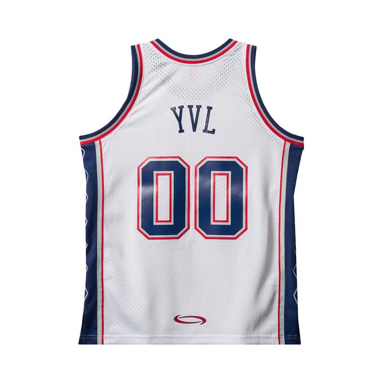 Mitchell & Ness X Playboi Carti X NBA New Jersey Nets 2006 Jersey White