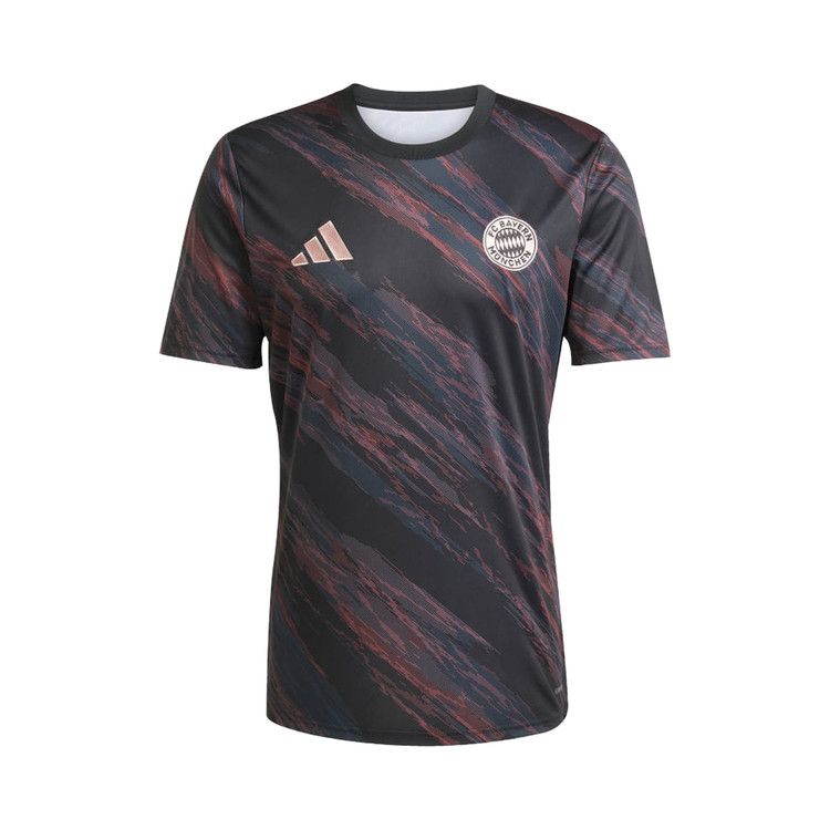 adidas FC Bayern 25/26 Pre-Match Jersey Black — foto 2