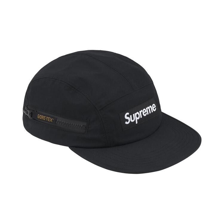 Buy Supreme Gore-Tex Zip Pocket Camp Cap 'Black' - FW25H4 BLACK | GOAT