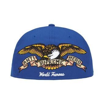Buy Supreme x Antihero New Era 'Royal' - FW25H110 ROYAL | GOAT