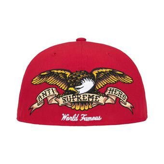 Buy Supreme x Antihero New Era 'Red' - FW25H110 RED | GOAT