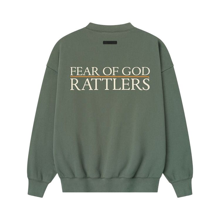 Fear Of God Essentials Famu Sport Crewneck Balsam Green