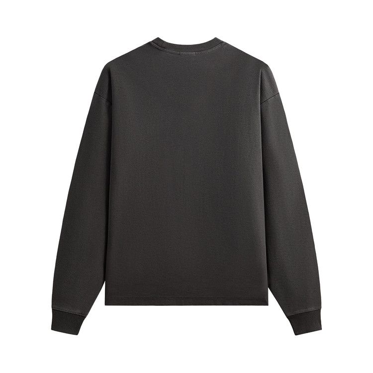 Kith Long Sleeve Quinn Tee 'carbon'