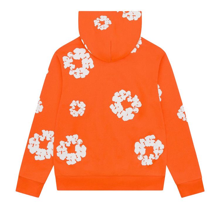 Buy Denim Tears Cotton Wreath Zip Hoodie 'Orange' - FW25TZH2982313