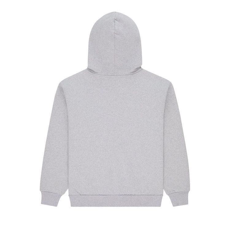 Sp5der Mx555 Zip Hoodie 'heather Grey'