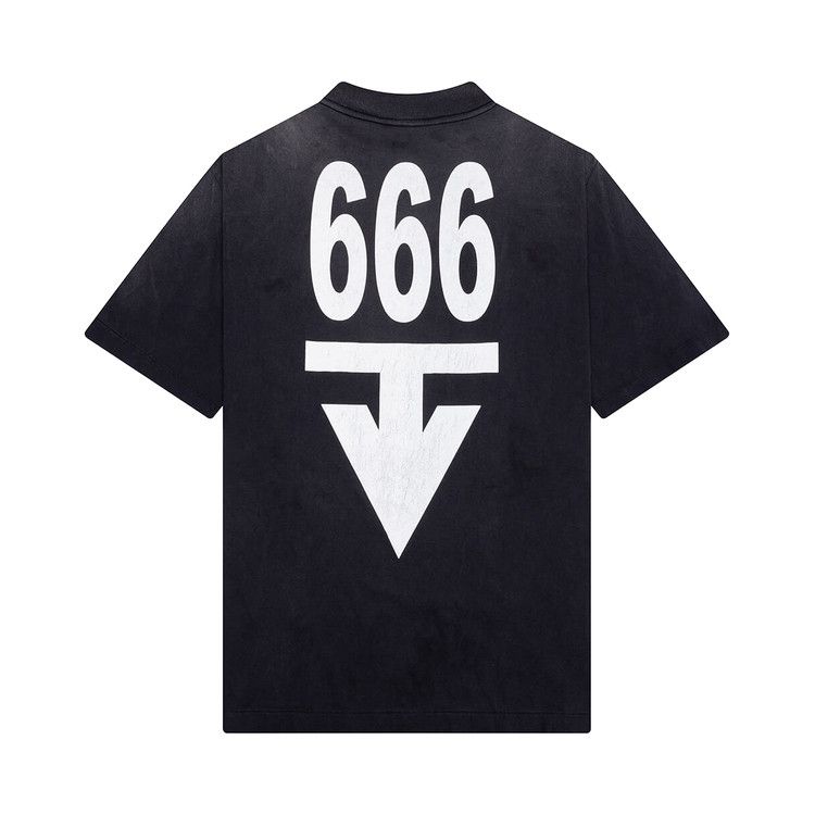 Buy SAINT Mxxxxxx x Babylon Statue Skull Short-Sleeve Tee 'Black
