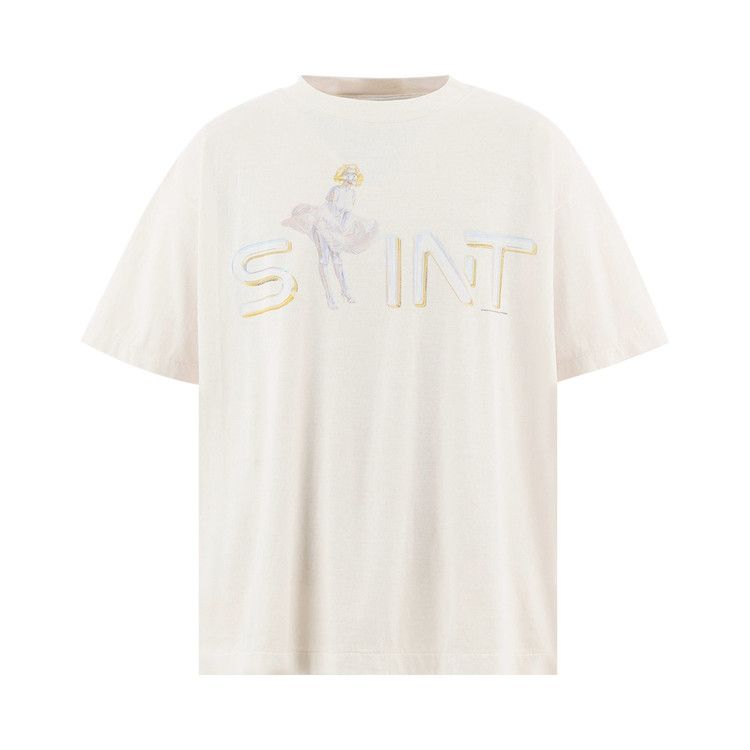 Buy SAINT Mxxxxxx x Sorayama Lovers Short-Sleeve Tee 'White' - SM