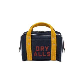 Buy Human Made Canvas Boston Bag Small 'Navy' - HM30GD056 NAVY | GOAT