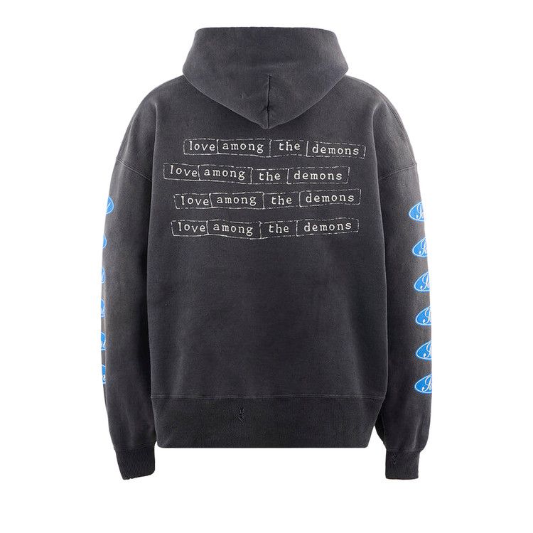 Buy SAINT Mxxxxxx Love Among Hoodie 'Black' - SM HR1 0000 053