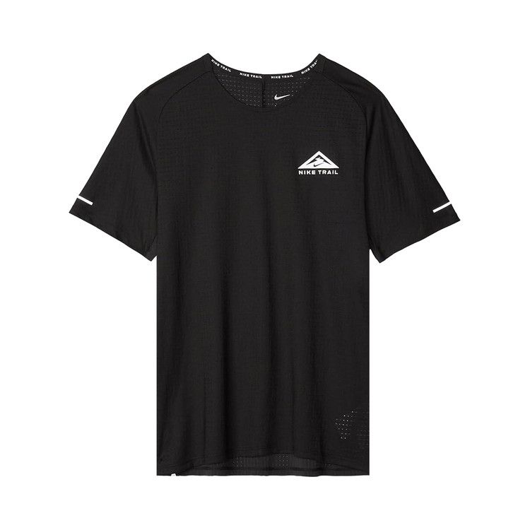 Nike Trail Solar Chase T-Shirt 'Black/White' — foto 2