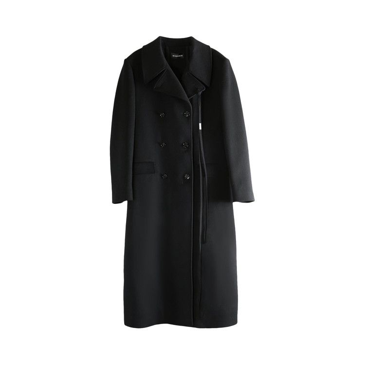 Buy Ann Demeulemeester Miles Long Fitted Double Breasted Coat