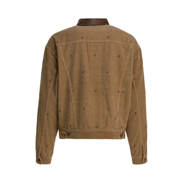 CELINE Oversized Trucker Jacket 'Light Coffee/Light Stone Wash' — foto 3
