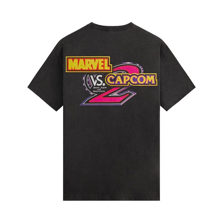 Kith X Marvel Vs. Capcom Industrial Vintage T-Shirt Black