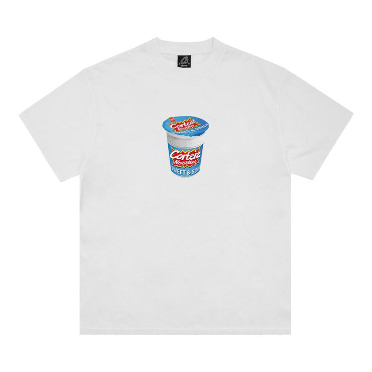 Buy Corteiz Noodle Tee 'White' - 07892 1002504CNTW WHIT | GOAT