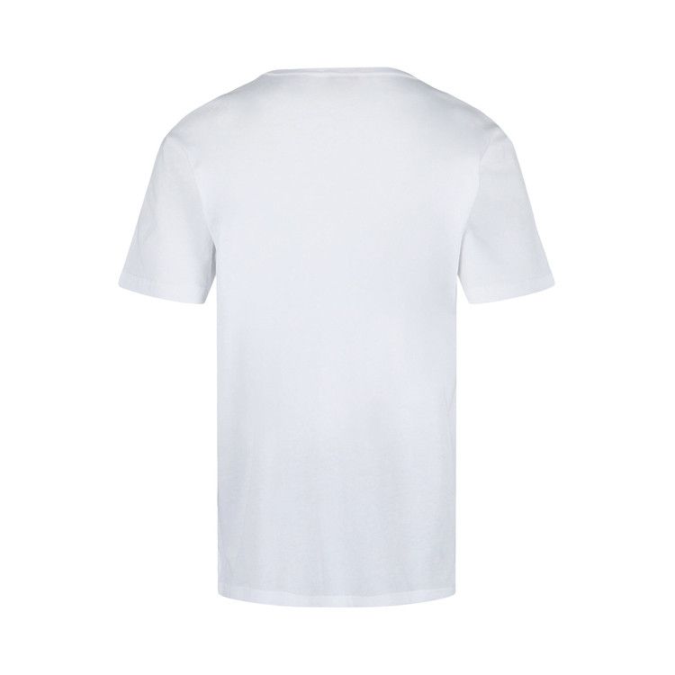 Alexander Mcqueen Solarized Skull Graphic T-Shirt White Multi