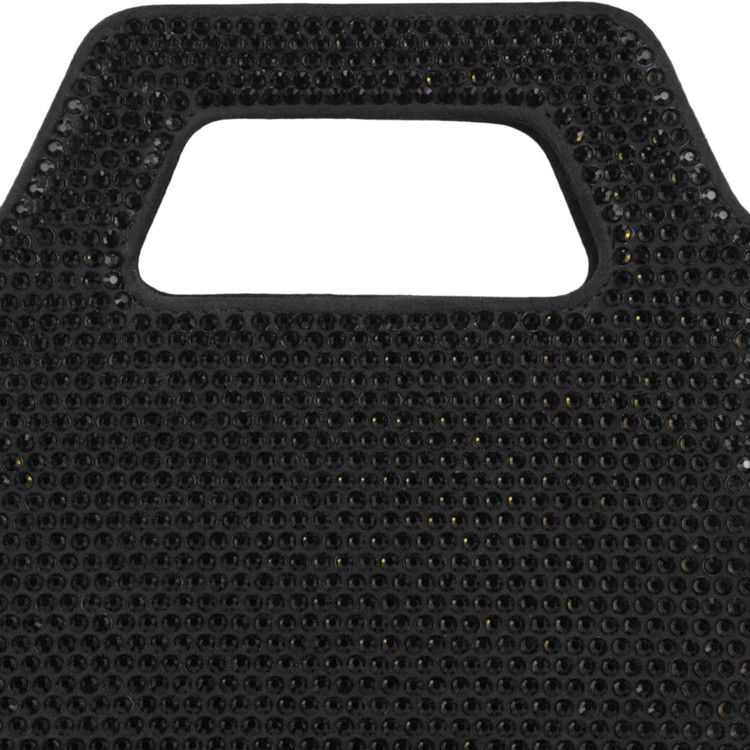 Ferragamo Wanda Mini Stain And Strass Top-Handle Bag 'black'