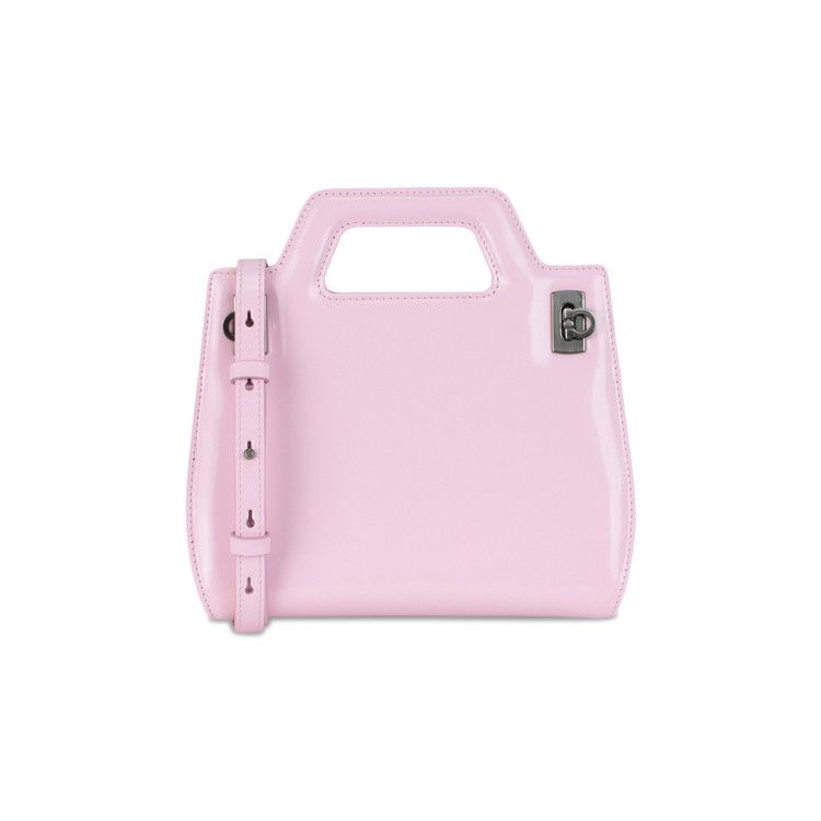 Ferragamo Mini Wanda Leather Top-Handle Bag 'light Pink'