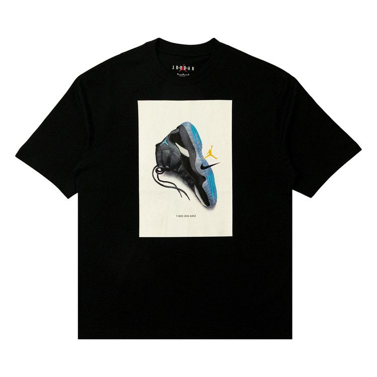 Air Jordan Brooklyn Aj11 Gamma T-Shirt Black