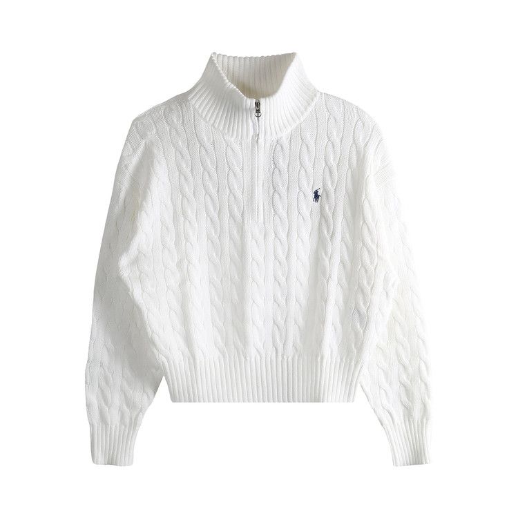 Buy Polo Ralph Lauren Half Zip Long-Sleeve Pullover 'White