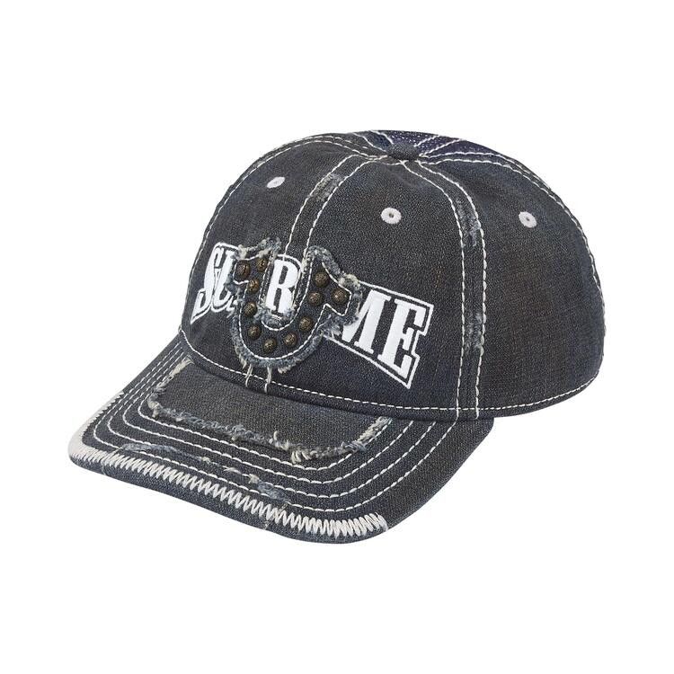 7*様 TRUE RELIGION ギターキャラクターキャップ Supreme x True Religion】Earflap 5-Panel Black 25AW (Supreme