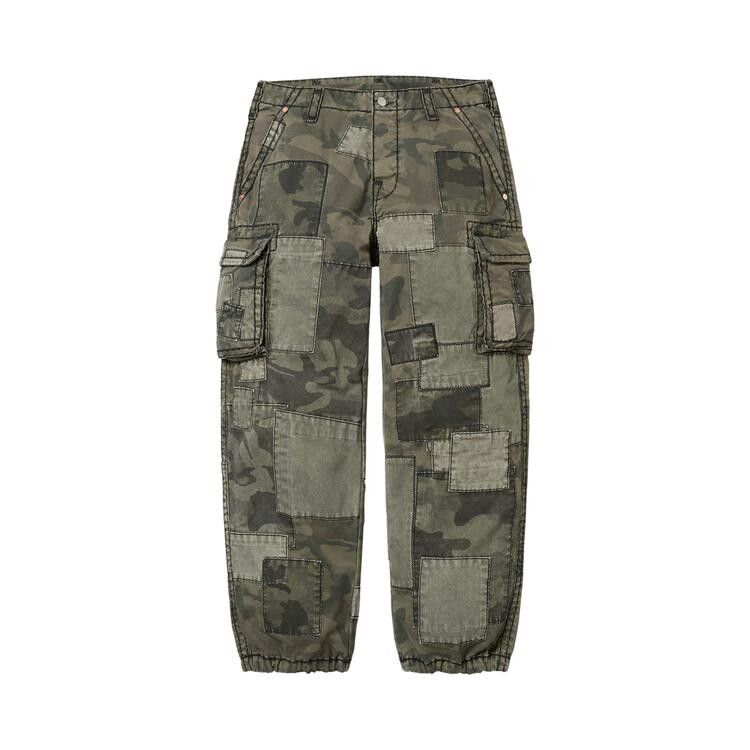 Buy Supreme x True Religion Patchwork Cargo Pant 'Olive Camo