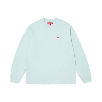 Buy Supreme Small Box Long-Sleeve Tee 'Light Blue' - FW25KN6 LIGHT