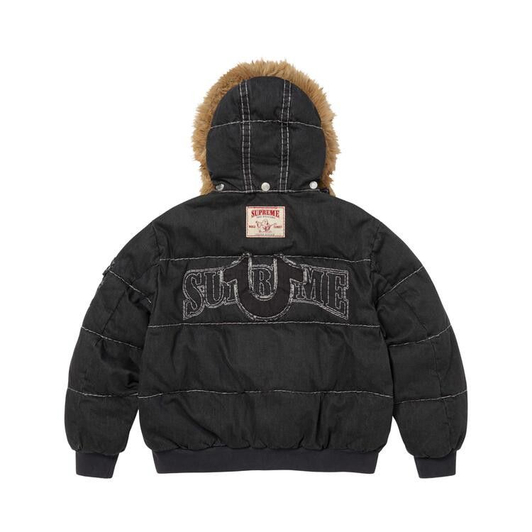 ジャケット・アウター Supreme True Religion Puffer Jacket M Buy Supreme x True Religion Puffer Jacket 'Black' - FW25J64 BLACK