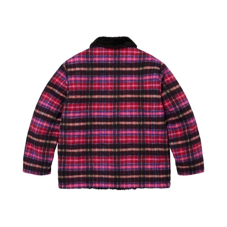 Buy Supreme Plaid Car Coat 'Pink' - FW25J104 PINK | GOAT