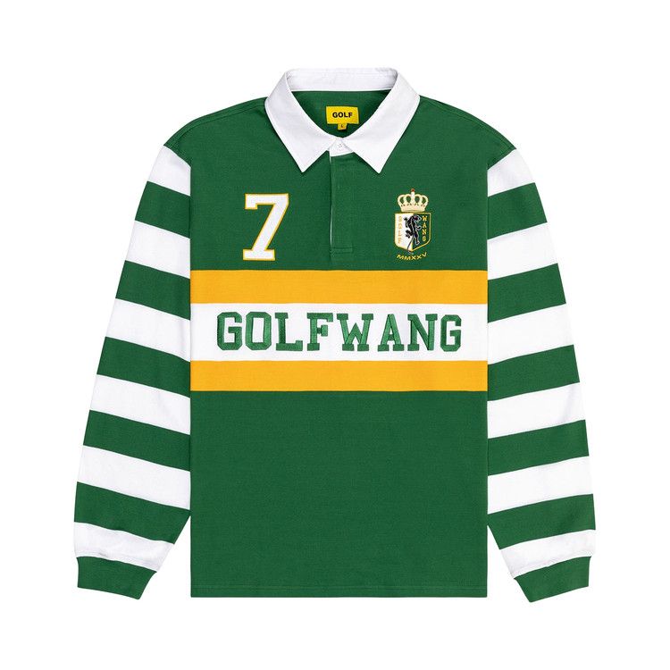Buy GOLF WANG Panther Rugby 'Green' - FW25TS1010 GR | GOAT