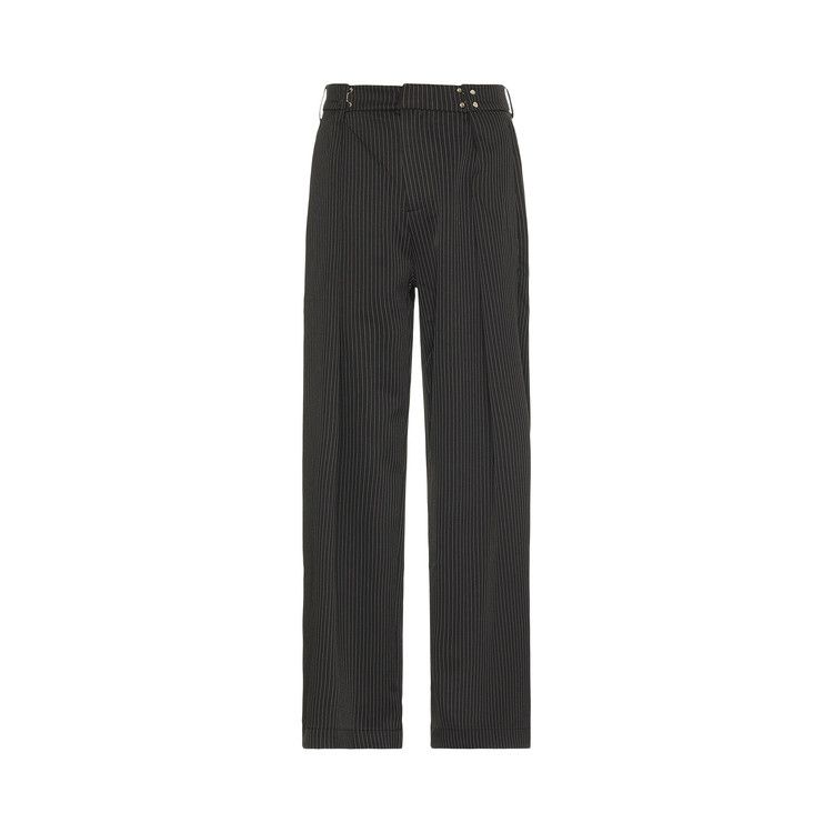 Buy Basketcase Gallery Caldwell Pinstripe Shorts 'Black' - 12784