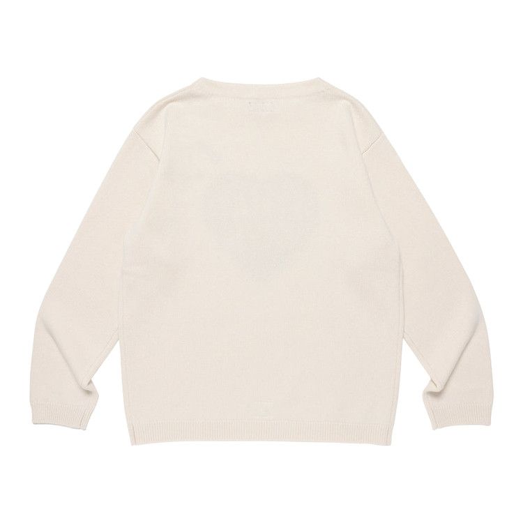 Buy Human Made x j-hope Human Hope Heart Knit Sweater 'White