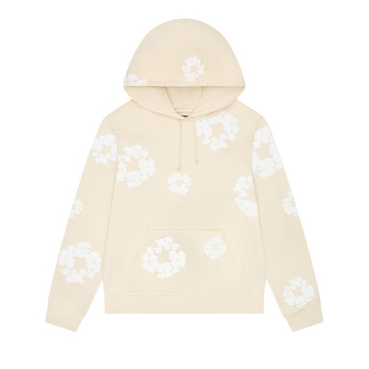 Buy Denim Tears Cotton Wreath Hoodie 'Oatmeal' - FW25THD13032342