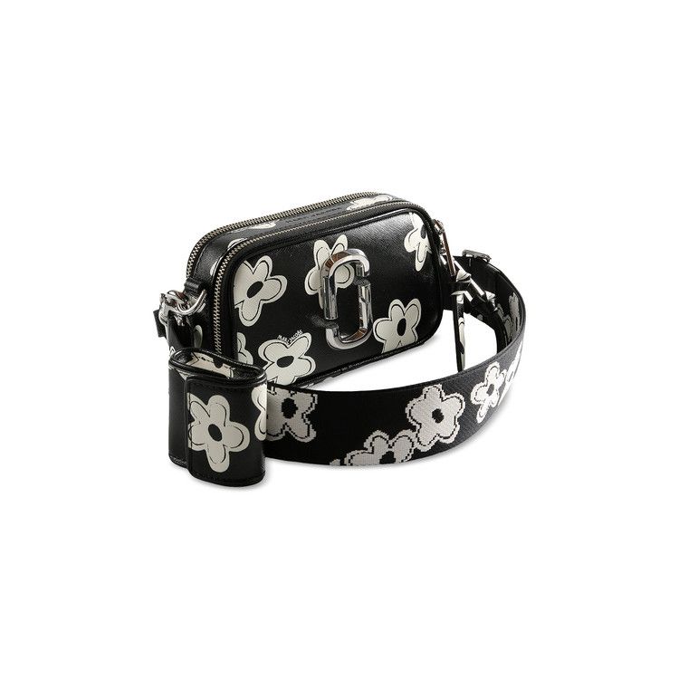 Buy Marc Jacobs The Snapshot Daisy Leather Bag 'Black/White