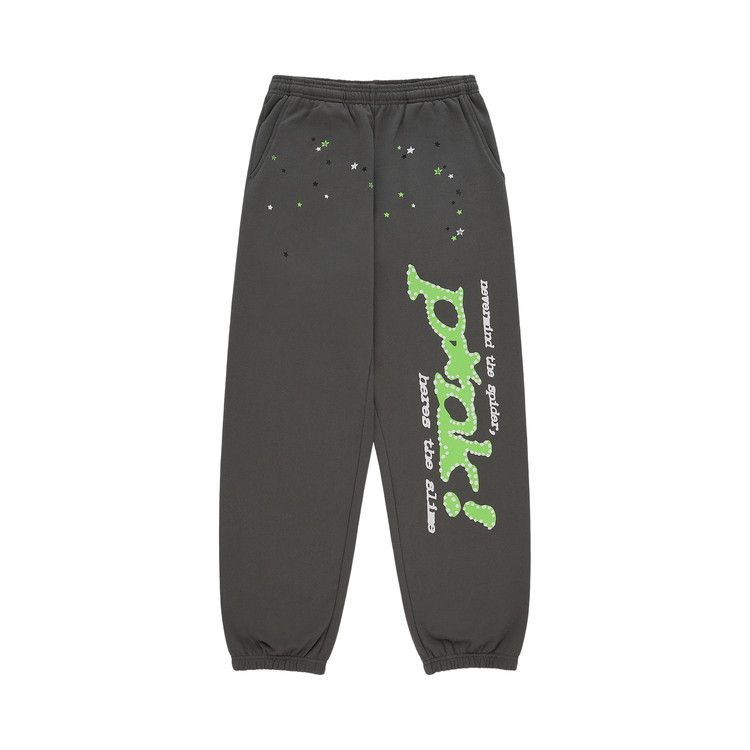 Buy Sp5der Sp5 Punk Sweatpant 'Slate' - SB039FW25SLT | GOAT