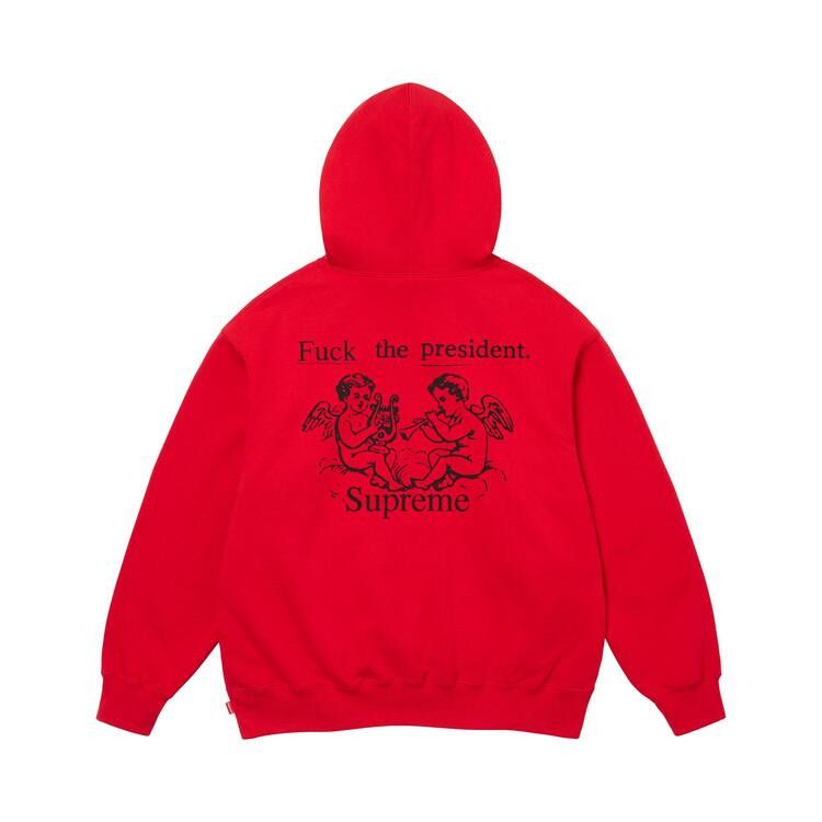 Supreme President Hoodie Red