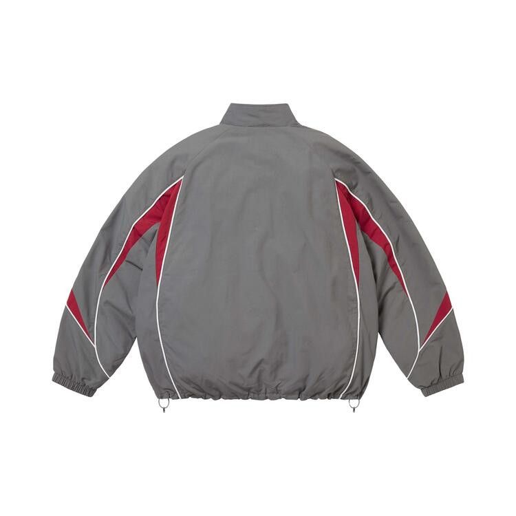 新品 Supreme Contrast Piping Track Jacket Supreme Contrast Piping Track Jacket Grey Price in India | Culture