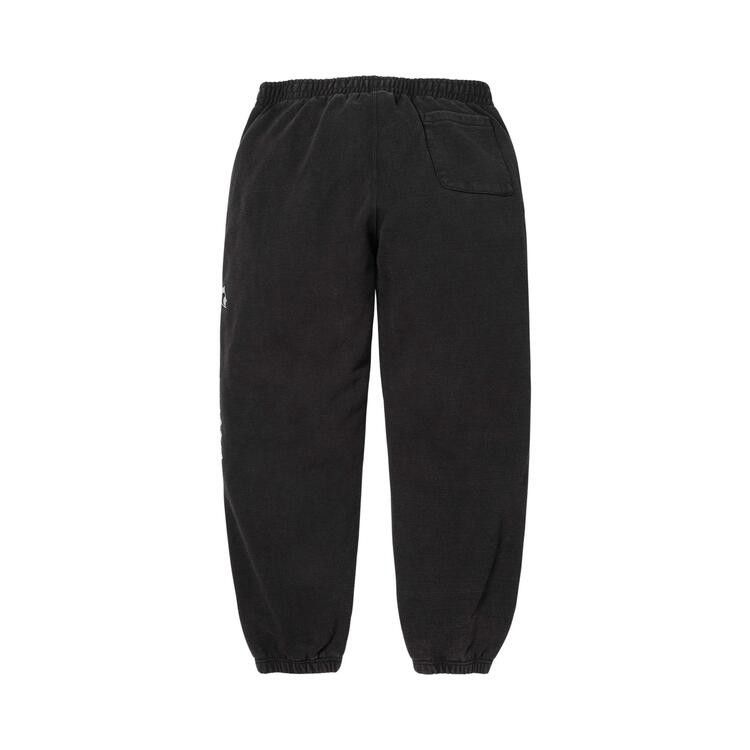 Supreme Washed Old English Sweatpant Black