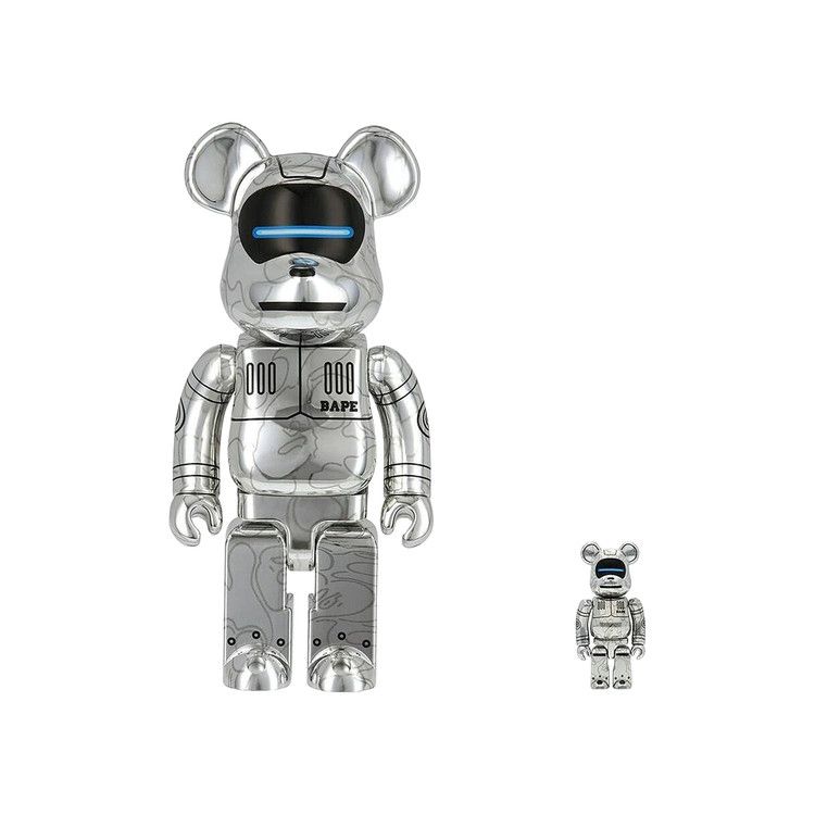 Buy BE@RBRICK x BAPE x Hajime Sorayama Baby Milo 100% & 400% Set