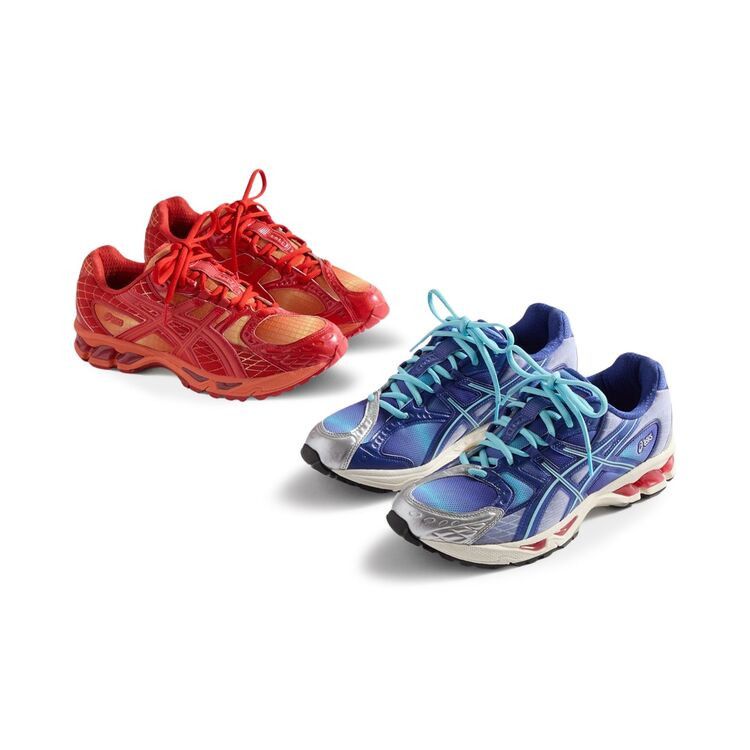 Marvel vs. Capcom x Kith x ASICS Gel Nimbus 10.1 Double Box - Iron Man vs. Mega Man With Comic Book